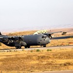 Lockheed C-130J Super Hercules. שמשון נחת